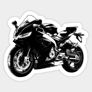 RS660 Bike Sketch Art Sticker